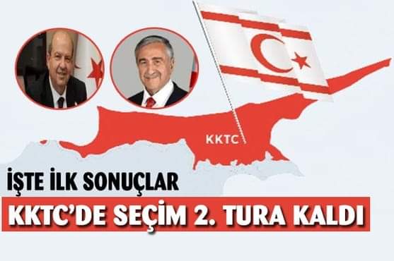 KKTC'de Cumhurbaşkanlığı seçimi ikinci tura kaldı 