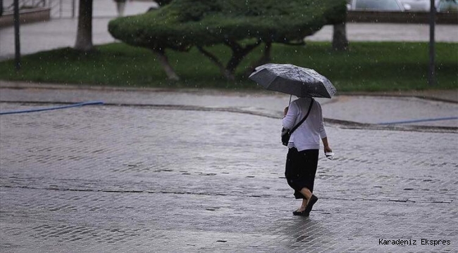 Meteoroloji'den 4 il için sağanak uyarısı