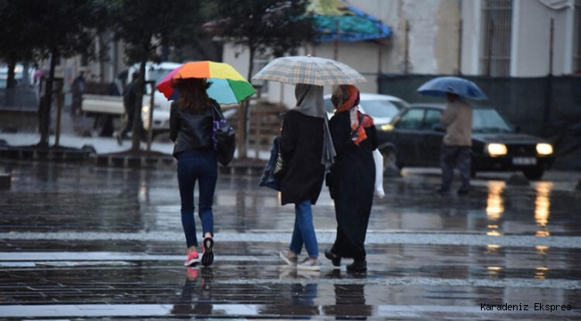 Meteoroloji'den sağanak uyarısı! Sıcaklık azalıyor listede birçok il var