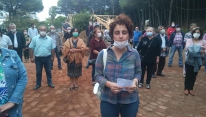 Ünye Çamlık'ta OBB protesto edildi
