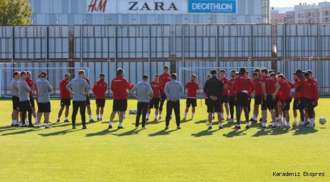 Samsunspor, Muğlaspor maçı hazırlıklarına başladı