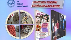 Tokat'ta ‘‘Gönülden Verelim, Gönüller Kazanalım’’ projesi hayata geçti