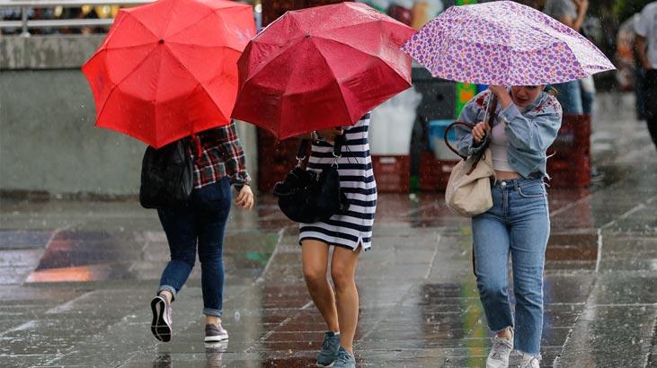 Meteoroloji'den sağanak yağış uyarısı