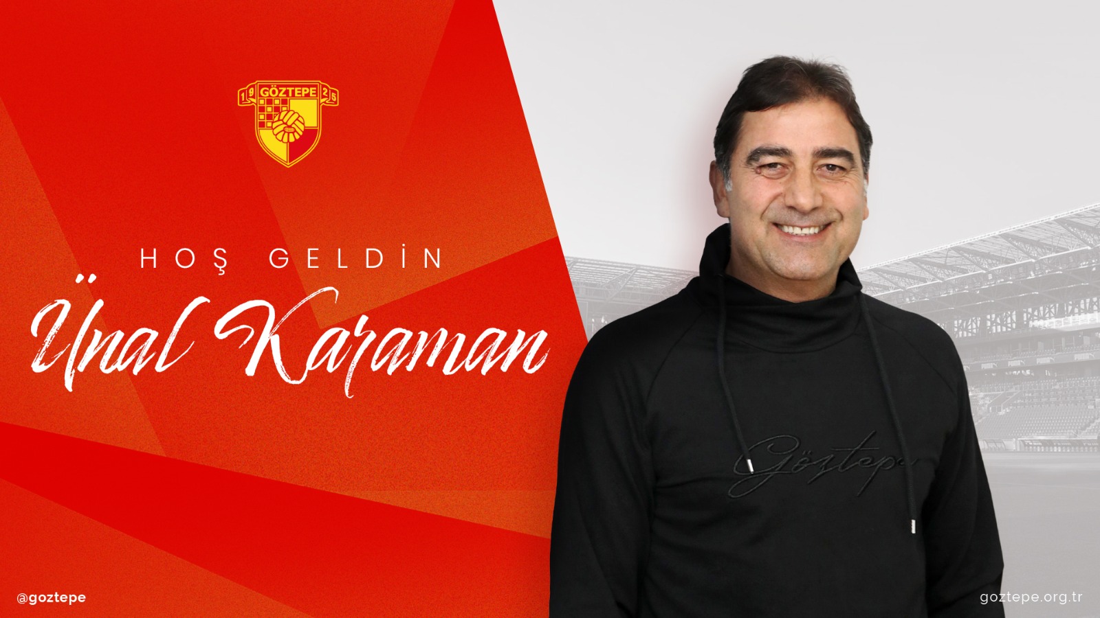 Göztepe, Teknik Direktör Ünal Karaman ile Prensip Anlaşmasına Vardı