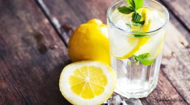 Limonlu su içmenin sağlığa mucizevi yararları ...