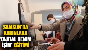 Samsun'da kadınlar dijital korsanlara karşı eğitim alıyor