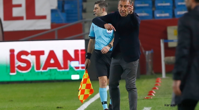 Trabzonspor Teknik Direktörü Abdullah Avcı'nın maç sonu açıklamaları