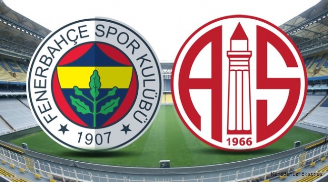 Antalyaspor'dan 'Fenerbahçe' açıklaması