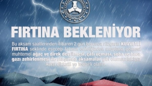 Karadeniz'e Kuvvetli Fırtına Uyarısı
