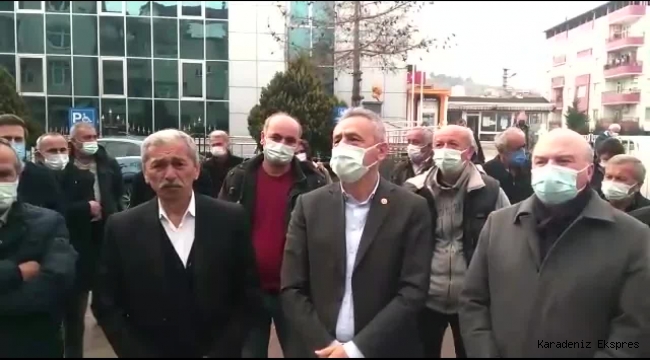 Ordu'da maden arama faaliyetine izin vermeyen köylüler yargılanıyor