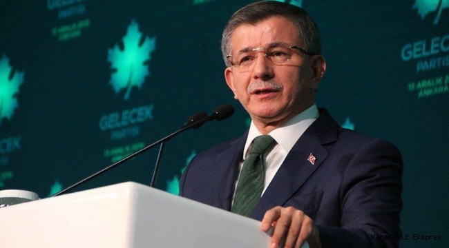 Davutoğlu'ndan 