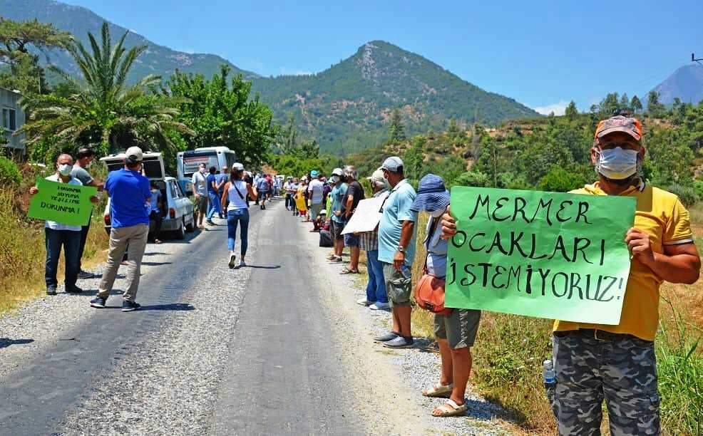 El değmemiş ormanda mermer ocağı kararını mahkeme iptal etti!