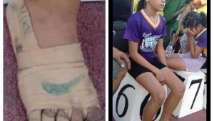 Fotoğrafta gördüğünüz 11 yaşındaki Filipinli kızın adı Rhea Bullos