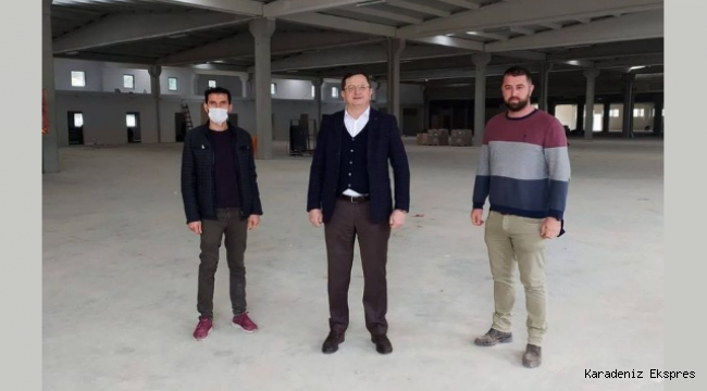 Karadeniz’in en büyük tekstil fabrikası Fatsa OSB’de...