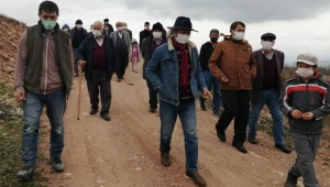 Ordu Kabataş'ta yeniden faaliyete geçirilmek istenen taş ocağına karşı bölge halkı tepki gösterdi