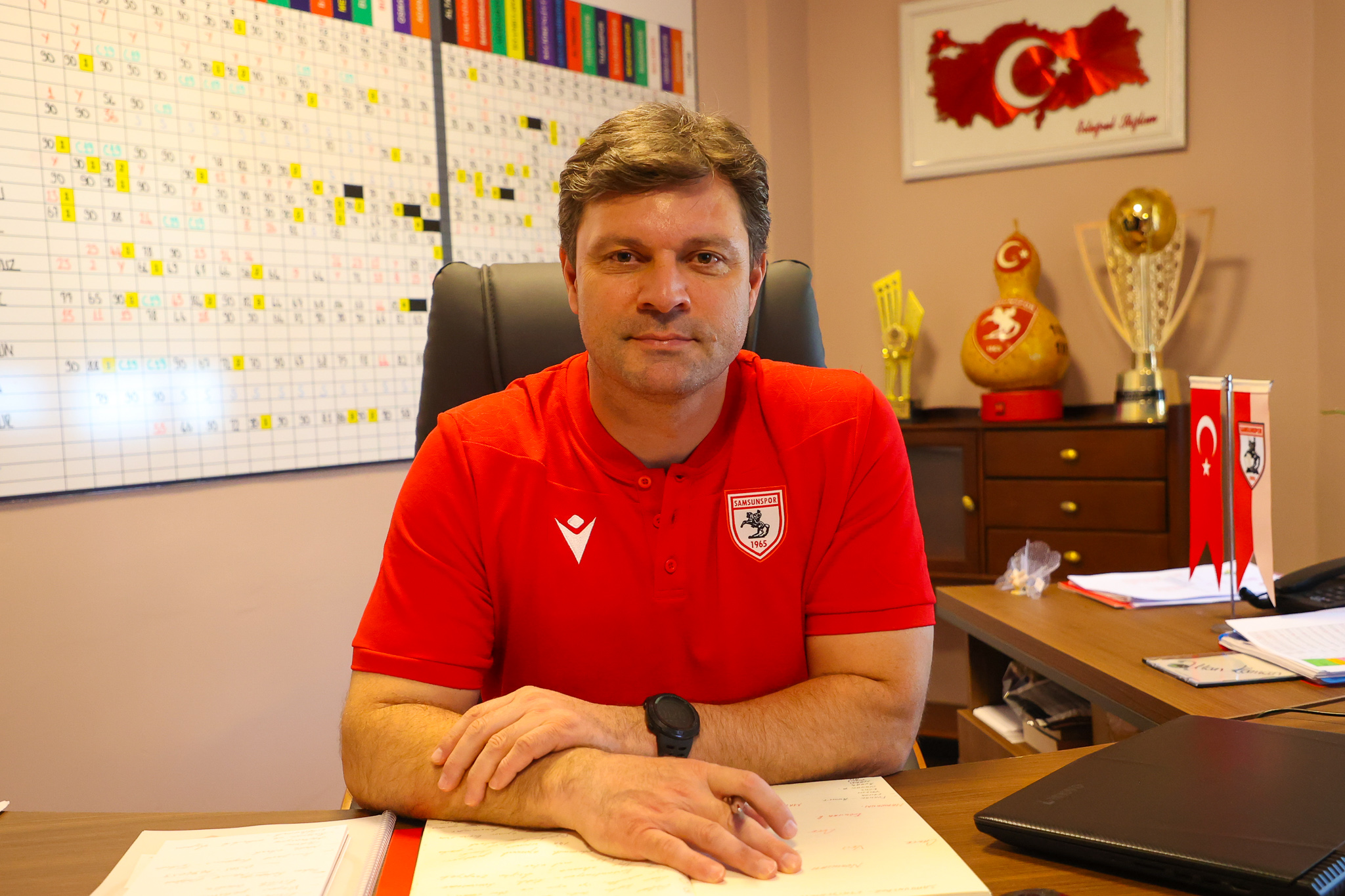 Ertuğrul Sağlam: Samsunspor'u Süper Lig'e taşıyacağız