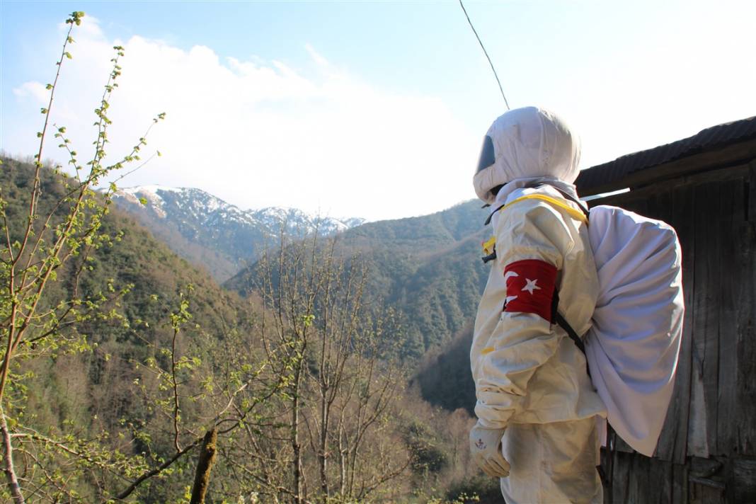 Sosyal medyanın yeni gözdesi! Rizeli astronotlar