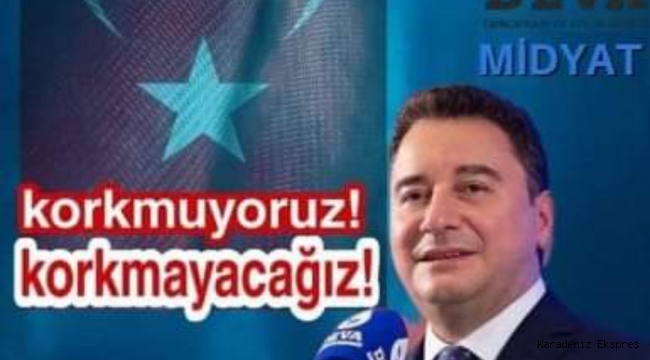 Ali Babacan : Elinizden geleni ardınıza koymayın...