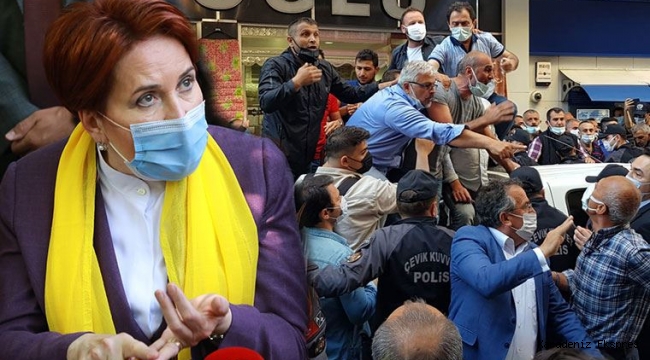 Meral Akşener'e Rize'de provokasyon girişimi