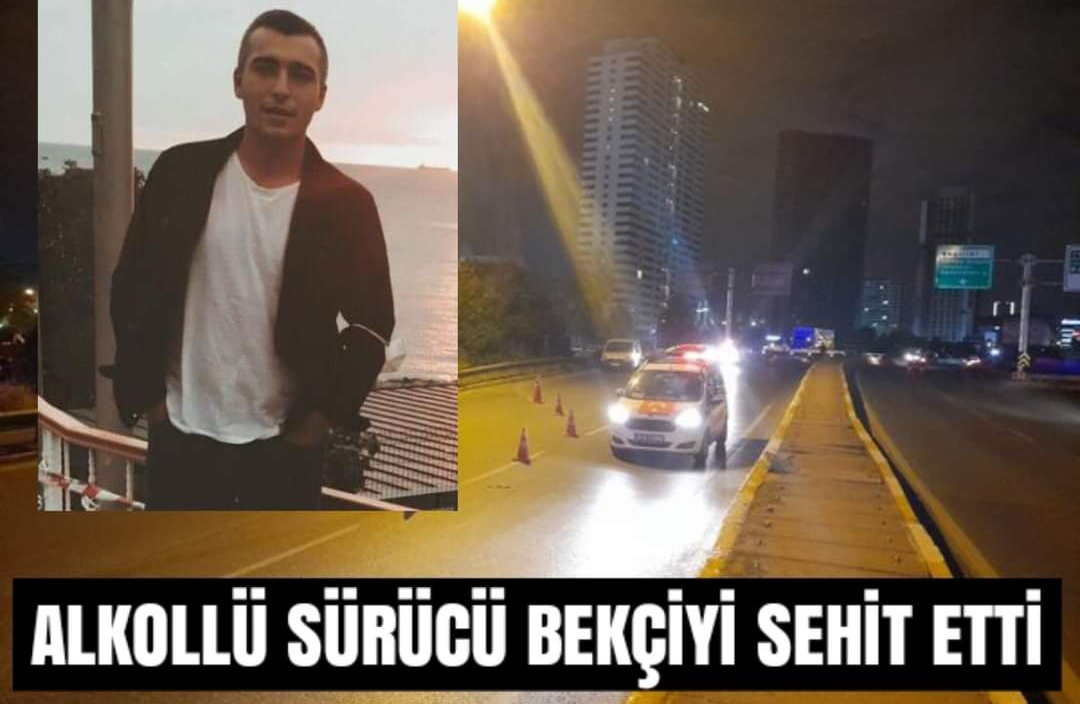 Polisten kaçan sürücü bekçiyi şehit etti