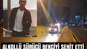 Polisten kaçan sürücü bekçiyi şehit etti