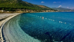 Salda Gölüne kıraathane, kafe ve mescit yapılıyor...