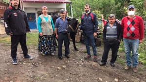 SAYACALI YİNE ELELE KOMŞUNUN YARASINI SARDI 