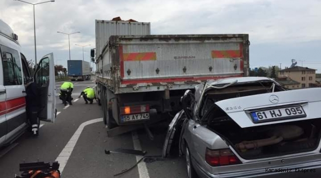 YENİ ALDIĞI OTOMOBİLİYLE KAZA YAPARAK HAYATINI KAYBETTİ