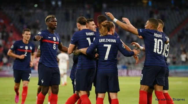 Günün maçında ; Fransa Almanyayı 1-0 yendi 
