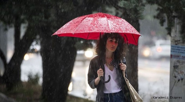 Meteorolojiden iki bölge için sağanak uyarısı