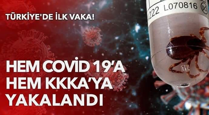 Trabzon'da bir kadında hem Covid 19 hem de Kırım Kongo Kanamalı Ateşi (KKKA) hastalığı görüldü