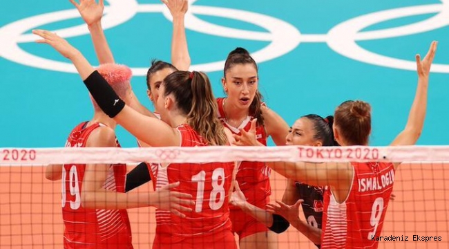 A Milli Kadın Voleybol takımı çeyrek finalde