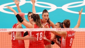 A Milli Kadın Voleybol takımı çeyrek finalde