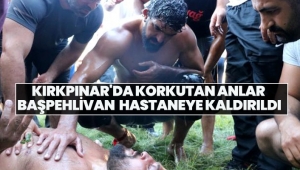 Kırkpınar'da korkutan anlar! Başpehlivan Recep Kara hastaneye kaldırıldı 