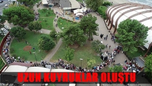 Ordu'da Boztepe doldu taştı 