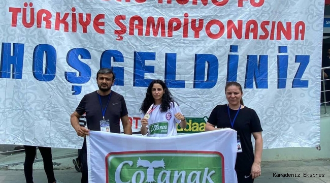 Ulubey 'li Sporcu Berna Tut başarıya doymuyor