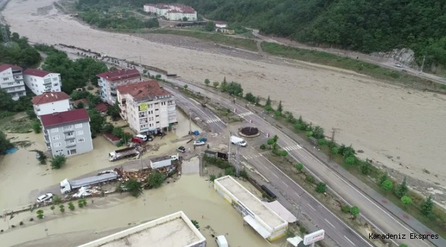 Karadeniz'deki sel felaketinde yaşamını yitirenlerin sayısı 40'a yükseldi 