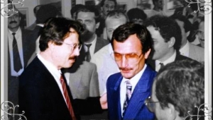 ADNAN KAHVECİ VE RECEP YAZICIOĞLU İKİ KADİM DOST 