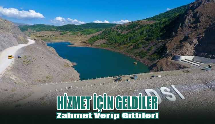 Hizmet İçin Geldiler Zahmet Verip Gittiler!