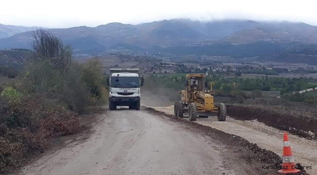 13 KM'LİK GRUP YOLU 14 MİLYON LİRAYA MAL OLACAK