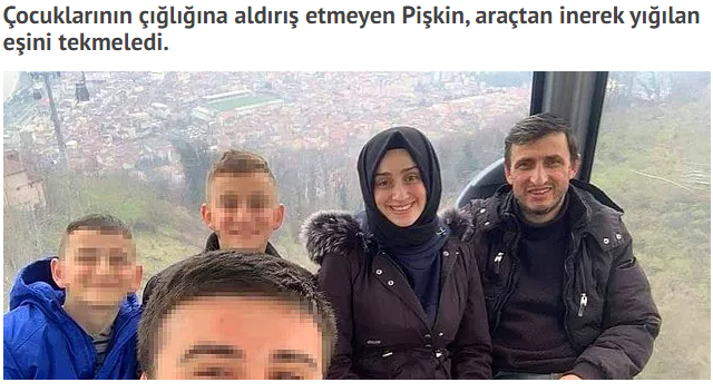 Boşanmak İsteyen Eşini Önce Aracıyla Ezdi, Ardından Tekmeleyerek Öldürdü