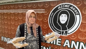 GİRESUNLU 69 YAŞINDAKİ AZİME DİZDAR, KÖYÜNDE FINDIK İŞLEME TESİSİ KURDU 