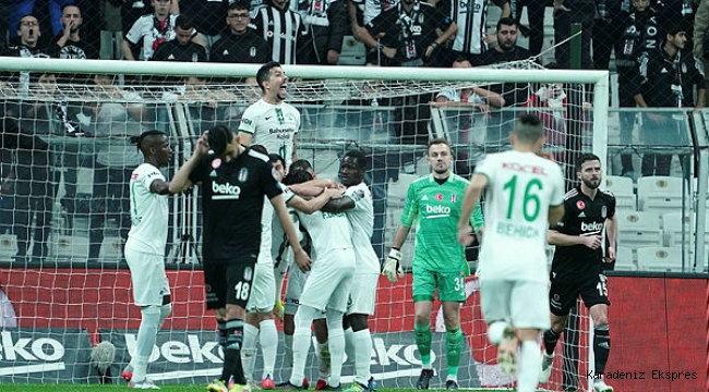 Giresunspor İstanbul'da Beşiktaş'ı 4-0 yendi 
