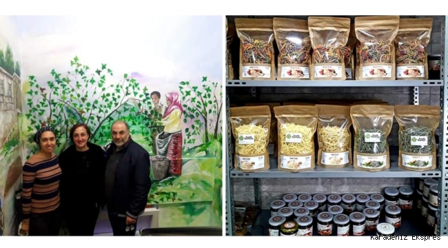 Karadeniz kadını girişimcidir...