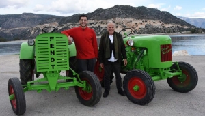 70 yıllık traktörlerle nostaljik tur