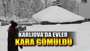 Bingöl Karlıova’da kar kalınlığı yükseklerde 1 metreye ulaştı