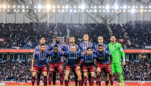 Trabzonspor, sezonun ilk yarısını 46 puanla zirvede tamamladı