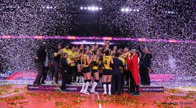 VakıfBank Voleybolda dördüncü kez dünya şampiyonu oldu