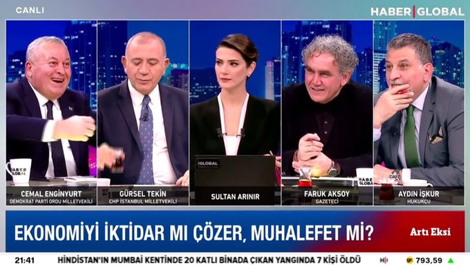 Cemal Enginyurt: Televizyonda bağırıyordu sizinkiler; açın camları 2021’de doğalgaz bedava bedava diyordu ne oldu?