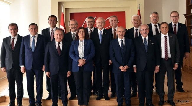 CHP 'li11 Büyükşehir Belediye Başkanı Ortak Bildiri metni yayınladı !...